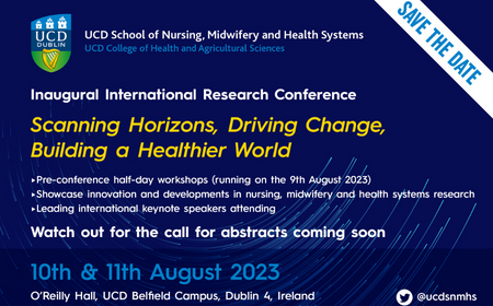 UCD SNMHS Announces International Research Conference 2023
